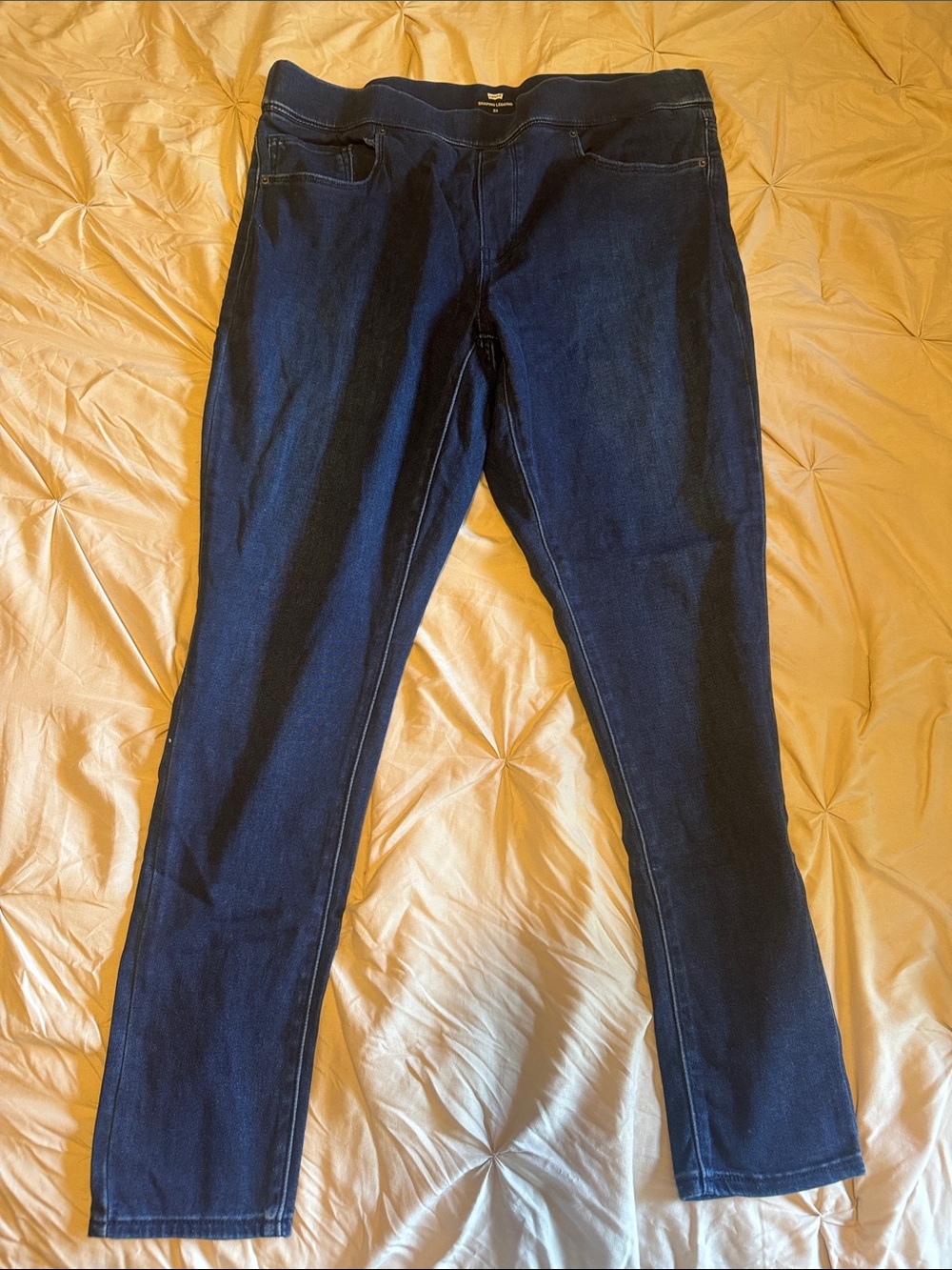 Dark Blue Women’s Stretch Jeggings - Classic Slim Fit